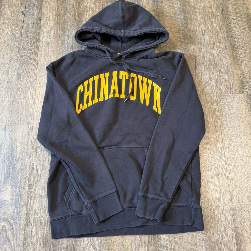 Chinatown Market Arc Logo Black Pullover Hoodie